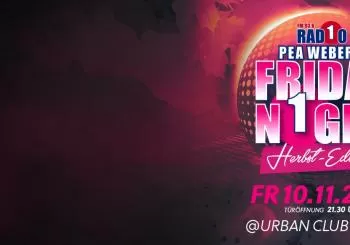 Radio1 Pea Weber's Friday Night Party - Herbst Edition en Zürich