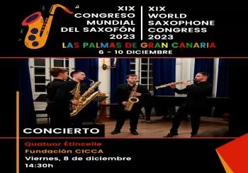 Quatuor Étincelle (XIX CONGRESO MUNDIAL DEL SAXOFÓN 2023)
