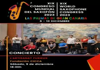 L´Artisanat Furieux (XIX CONGRESO MUNDIAL DEL SAXOFÓN 2023)
