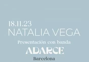 Natalia Vega - Presentación Adarce en Barcelona