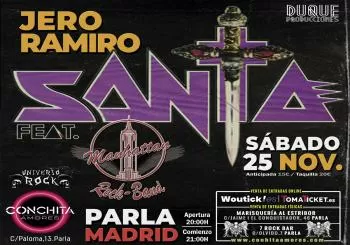 Santa en Madrid