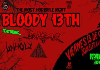 The Most Horrible Night Vol.2 en Sangriento! en CDMX Ciudad de Mexico