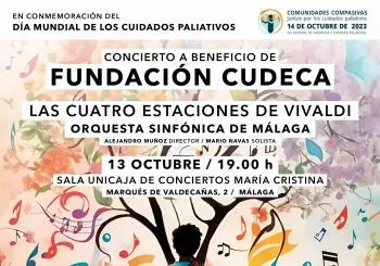 CONCIERTO DÍA MUNDIAL DE LOS CUIDADOS PALIATIVOS en Málaga