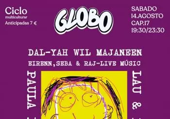 Globo Capitulo 17, DAL -YAH WILL MAJANEEN,PAULA LÓPEZ ,LAU Y FRAN en Barcelona