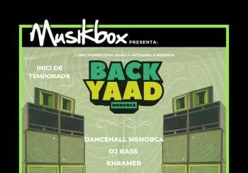 Inici de temporada Back Yaad 23/24 musikbox en Sant Lluis