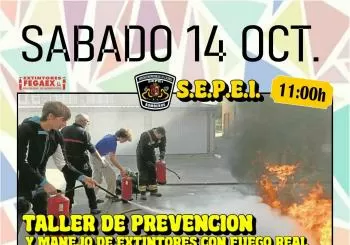 TALLER DE PREVENCION DE INCENDIOS en Caceres