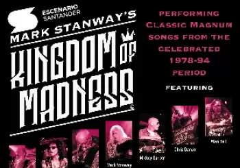 KINGDOM of MADNESS performing Magnum en Escenario Santander - Cantabria