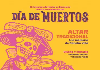 Inauguración del Altar y del Mural de Día de Muertos Barcelona