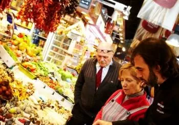 Clase de cocina de paella + Visita al mercado de La Boquería en Barcelona