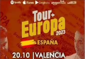 Orellanalucca, Tour Europa ,España en Barcelona