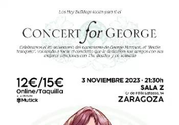 HEY BULLDOGS presenta CONCERT FOR GEORGE en Zaragoza en ZARAGOZA CENTRO