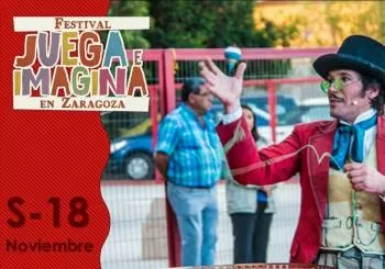 EL SEÑOR DE LAS PEONZAS. Cía Penélope y Aquiles. Centro Cívico Valdefierro. FESTIVAL JUEGA E IMAGINA en Zaragoza