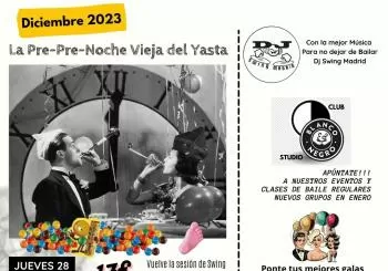 Swing Madrid Night: La pre-pre-nochevieja del Ya'sta