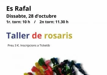 TALLER DE ROSARIS en sa Pobla