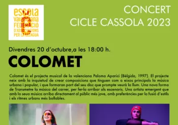 COLOMET. CICLE CASSOLA 2023 en Guardamar del segura