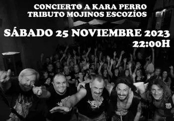 Concierto A Kara Perro Tributo a Mojinos Escozíos en Peña Motera Rockera Córdoba