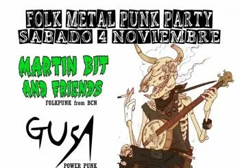Martin bit and friends + Gusa + Become the murderer en Madrid