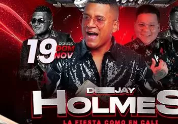 FIESTA NEGRAEXPERIENCIE DJ HOLMES En Barcelona