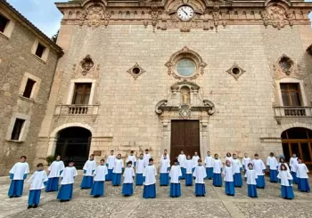 Concert de l'Escolania de Blauets de Lluc en Santanyí