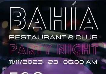ELECTRONIC PARTY at BAHÍA Rest. & Club en Palma de Mallorca