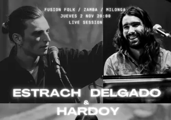 Estrach & Delgado & Hardoy at Bodegón Club en Barcelona