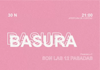 BASURA + balarrasa @ Wurlitzer Ballroom en Madrid