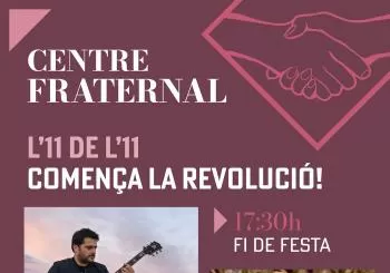 Fi de festa 11 de l'11 en Palafrugell