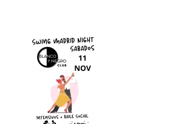Swing Madrid Night Sábados. Especial Bailes de Salón