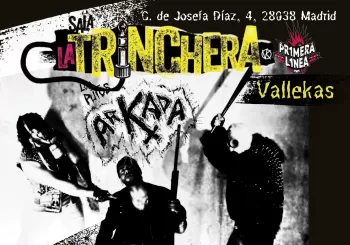 Los Putos Arkada + artista local en Sala La Trinchera VK en Vallecas