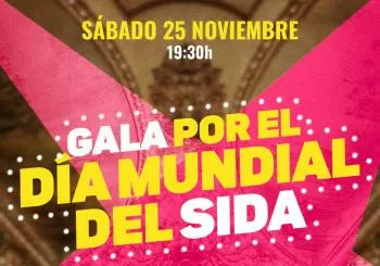 Gala por el Día Mundial del Sida de la ONG Stop (Stop Sida) en Barcelona