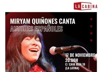 Miryam Quiñones canta 