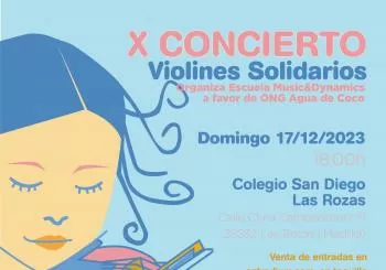 X CONCIERTO VIOLINES SOLIDARIOS en Las Rozas (Madrid)
