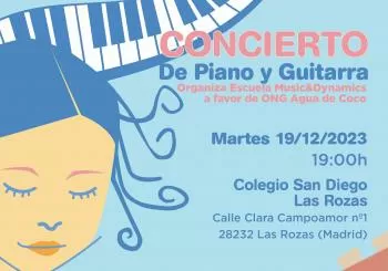 Concierto de Piano y Guitarra en Las Rozas (Madrid)