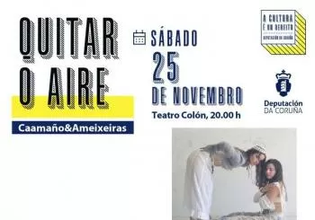 Quitar o aire. Concerto Caamaño&Ameixeiras en A Coruña