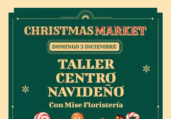 Taller Centro Navideño | Christmas Market en Alicante