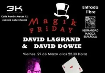 Magia y humor con David Lagrand y David Dowi En Madrid