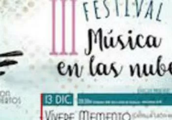 III FESTIVAL MÚSICA EN LAS NUBES. En Zaragoza