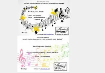 Audición de alumnos de la escuela de música 