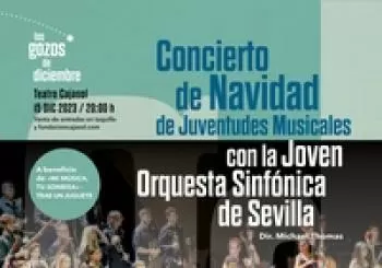 CONCIERTO DE NAVIDAD 2023, Juventudes Musicales en SEVILLA