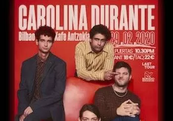 Entradas CAROLINA DURANTE LAST TOUR en Kafe Antzokia