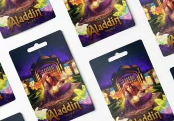 Cartão Oferta Magical Garden Aladdin Sintra en Lisbon