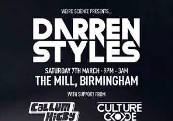 Entradas Darren Styles Birmingham en The Mill
