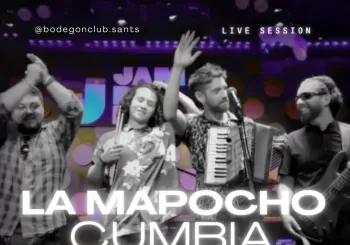 La Mapocho Cumbia at Bodegón Club en Barcelona