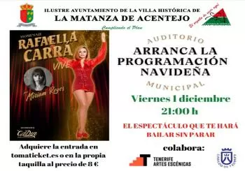 Homenaje a Rafaella Carrá en Tenerife