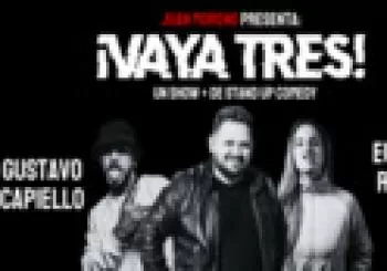 Juan Moreno presenta: ¡Vaya tres! en Madrid
