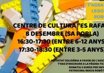 Taller solidari de robòtica a benefici de l’Associació Per Ells en sa Pobla