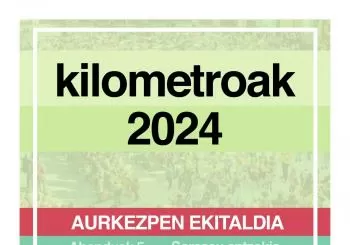 Kilometroak 2024 aurkezpen ekitaldia en azpeitia