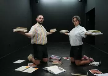 Palabrería pesada- Una obra muy sonada (Amaia Bono & Damián Monstesdeoca) JORNADAS MONSTRENKAS 2023 JARDUNALDI MONSTRENKOAK en Vitoria-Gasteiz