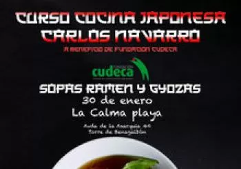 Curso Cocina Japonesa solidario. En Torre de Benagalbón