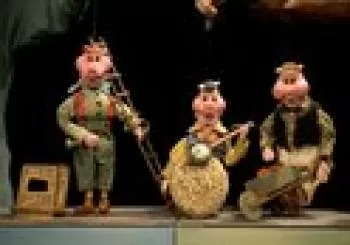 El concert dels Tres porquets en Barcelona